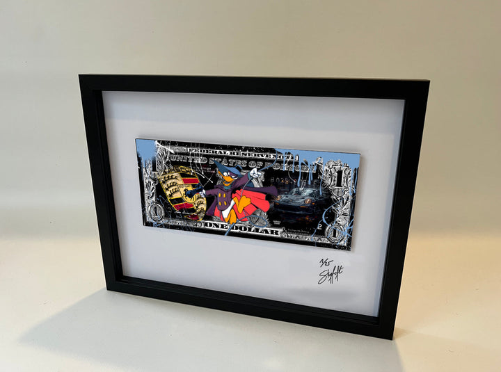 Skyyloft PORSCHE DARKWING DUCK DOLLAR – gerahmt (Kopie)