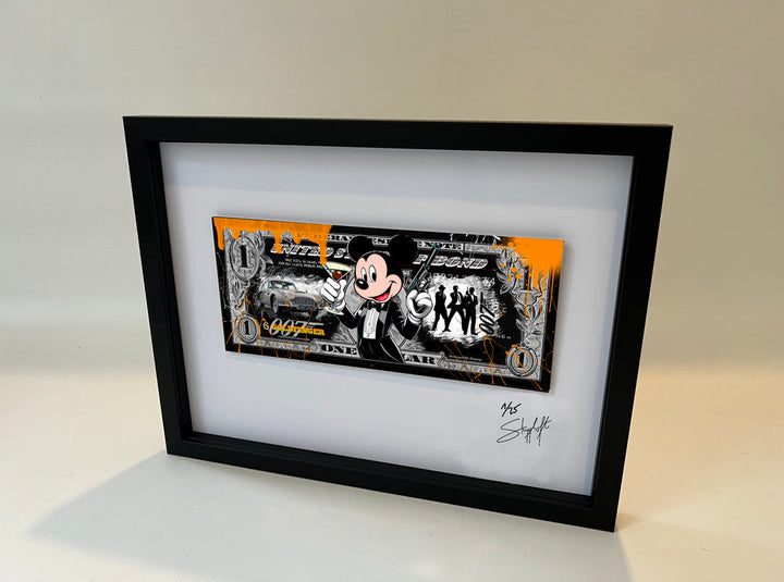 Skyyloft JAMES BOND MICKEY – gerahmt