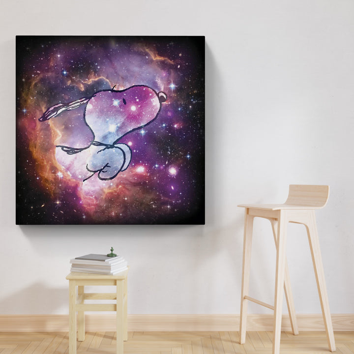 Snoopy Reach For The Stars - Peanuts Giclée limitiert