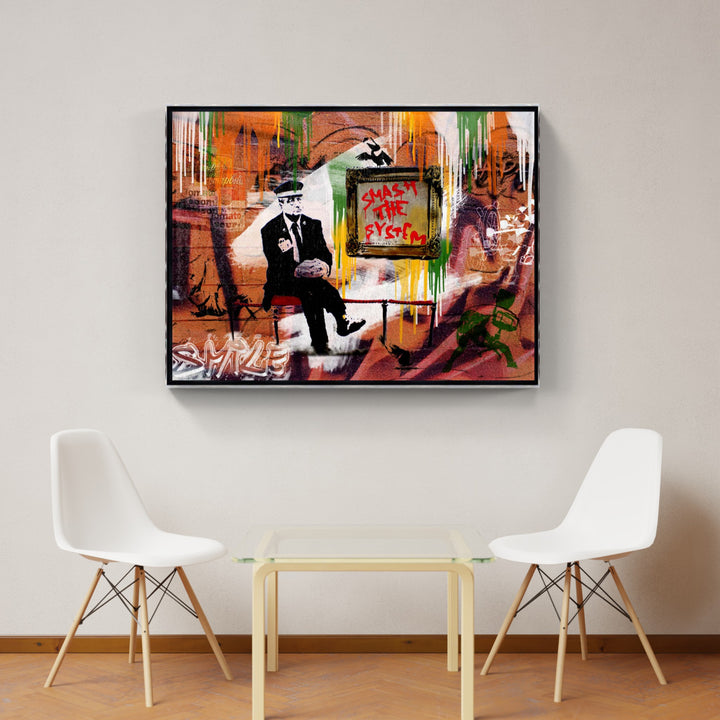 "Smash the System" | Street Art