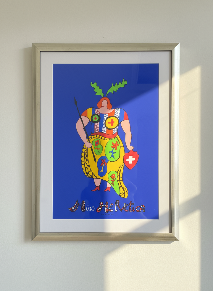 "Miss Helvetica" | Niki de Saint Phalle - Fine Art Siebdruck