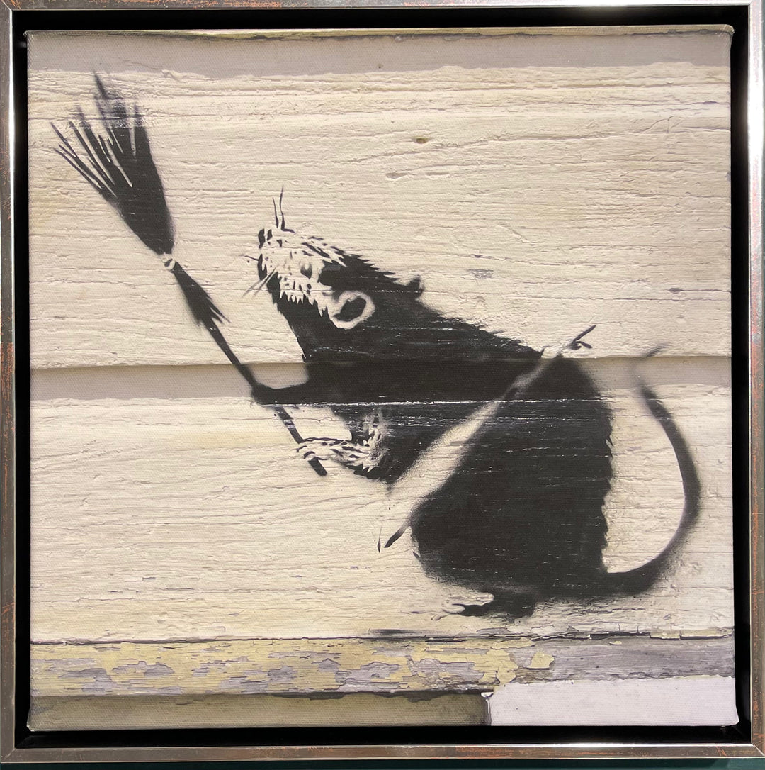 „Cleaning Rat“ | Banksy