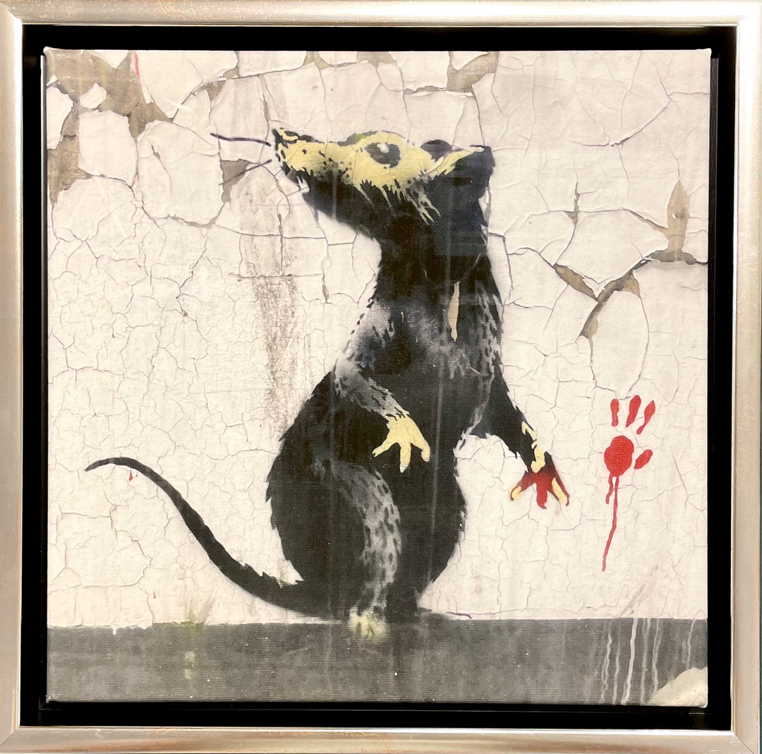 „Rat leaves Mark“ | Banksy