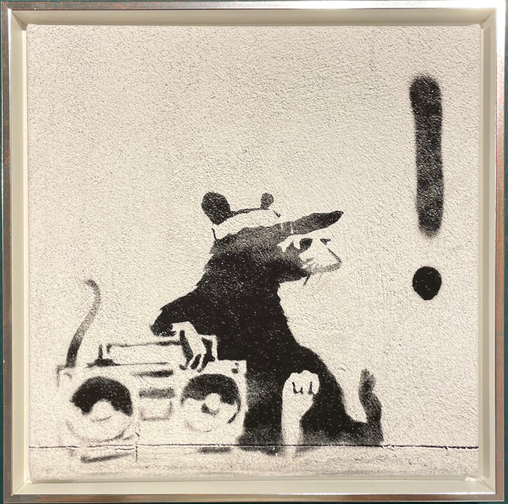 „Rat With Ghettoblaster“ | Banksy