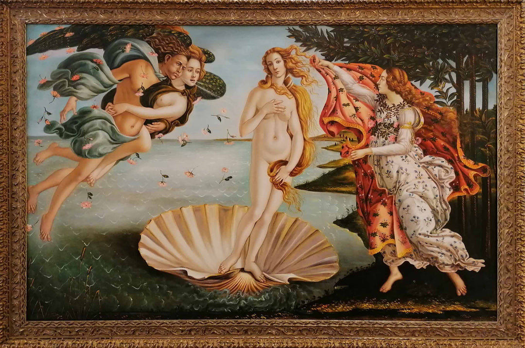"Die Geburt der Venus" Spezialrahmung | Sandro Botticelli