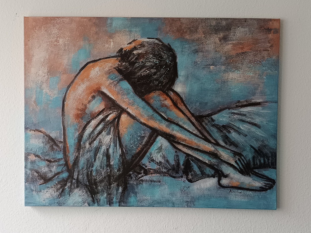 Abstrakte Frau