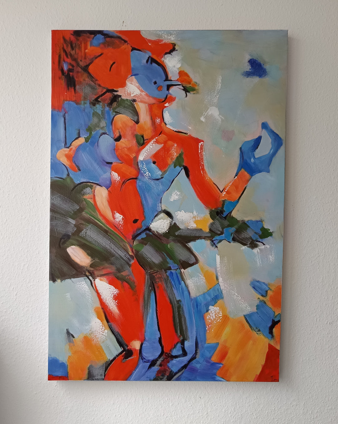 Abstrakte Frau