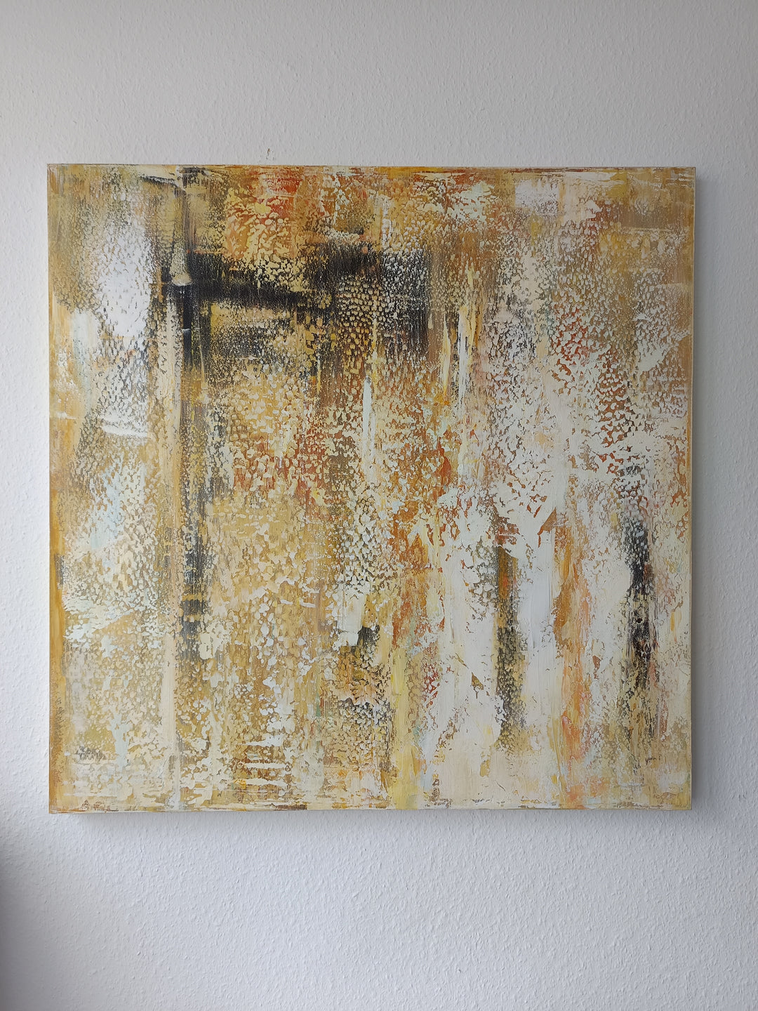 Abstrakt in Gelb