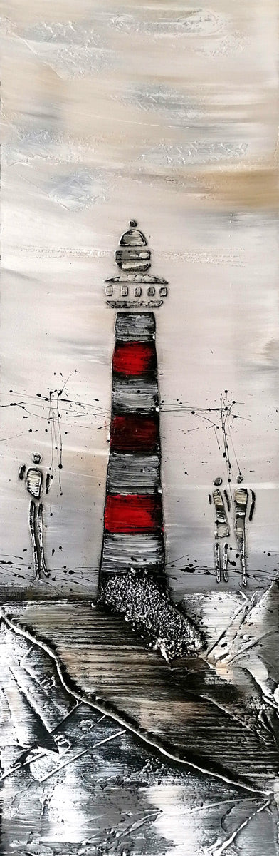 Roter Leuchtturm