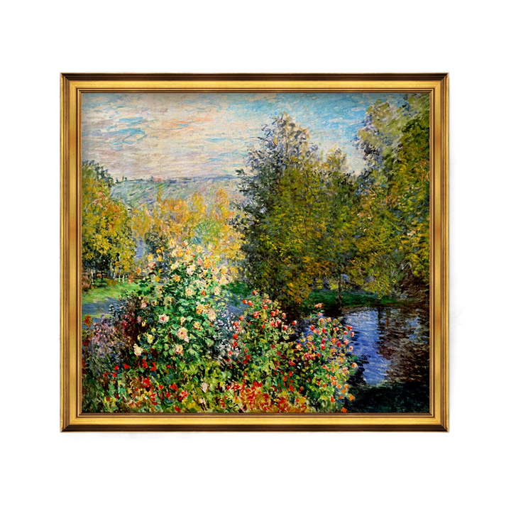 "A Corner of the Garden at Montgeron" | Claude Monet