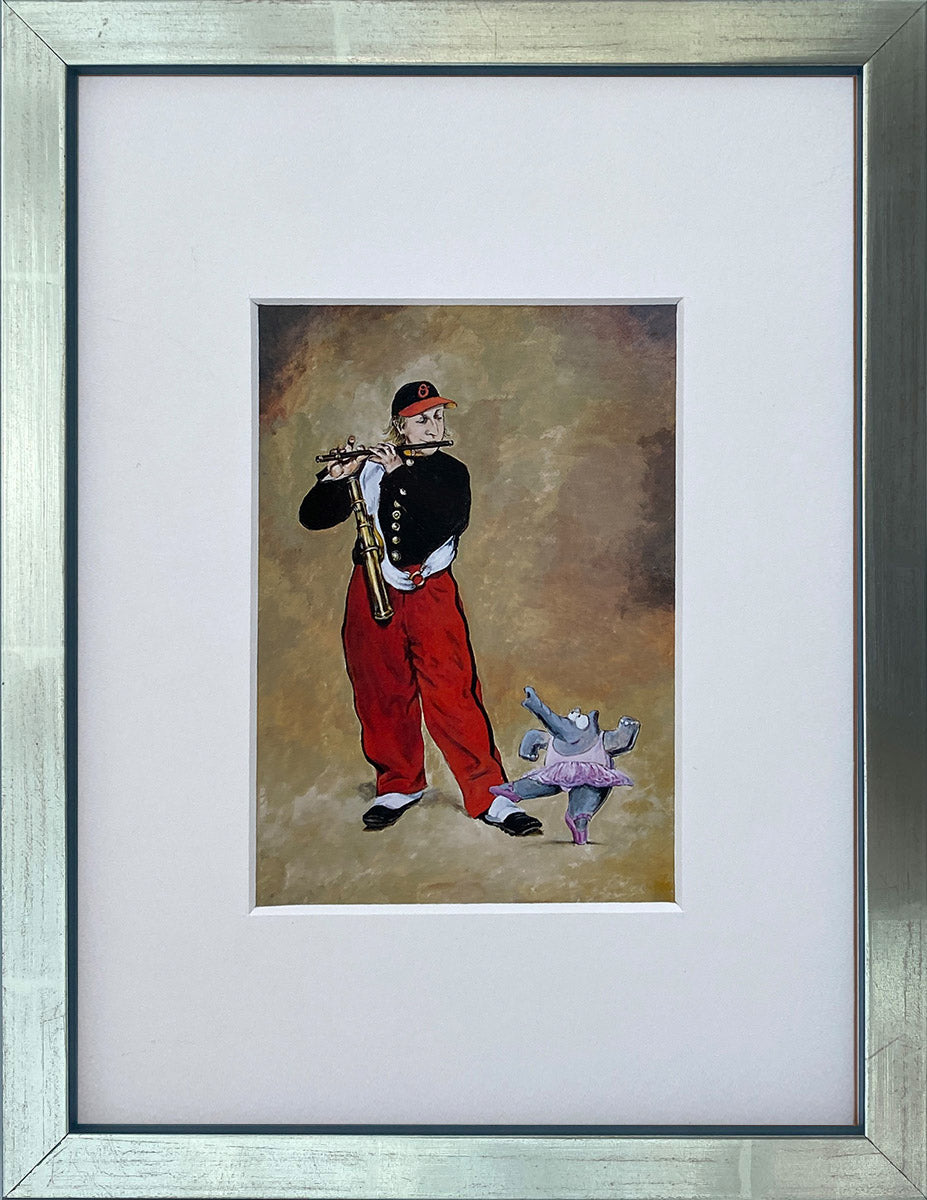 "The Queer Piper" | Otto Waalkes Miniprint