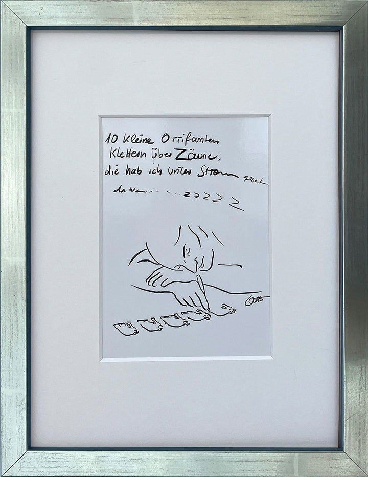 "10 Kleine Ottifanten…" | Otto Waalkes Miniprint