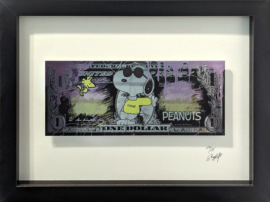 Skyyloft THE PEANUTS COOL DOLLAR – gerahmt