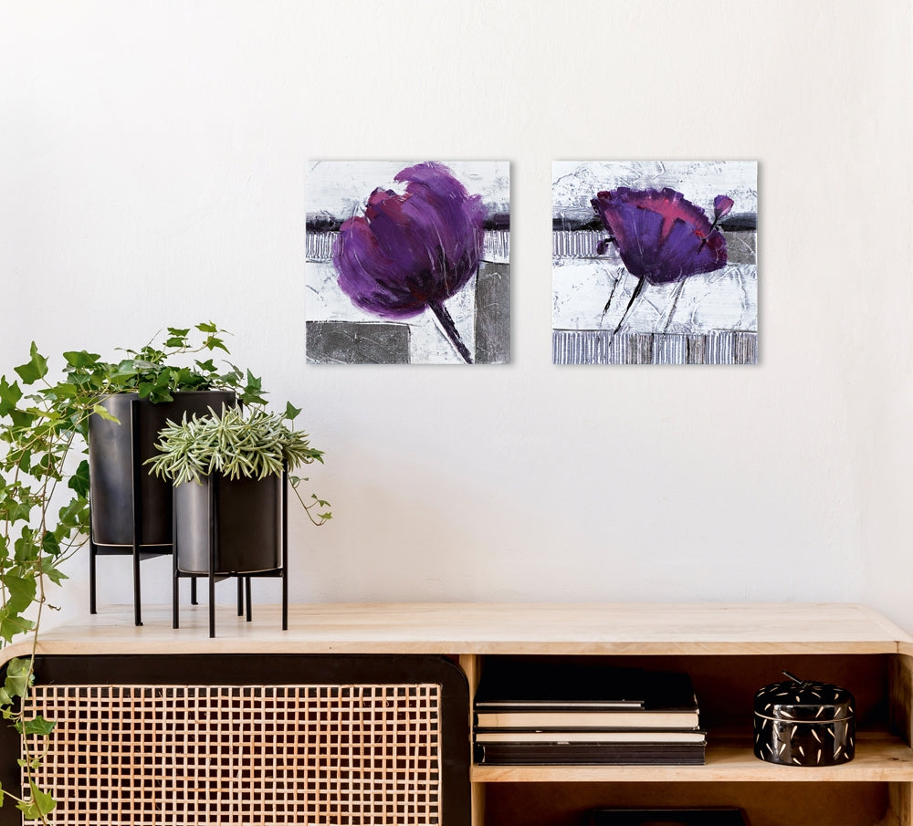 Violette Tulpe