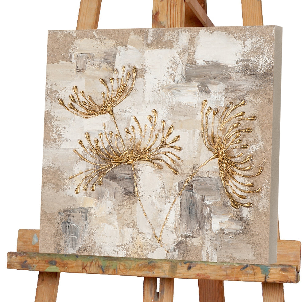Chrysanthemen in gold