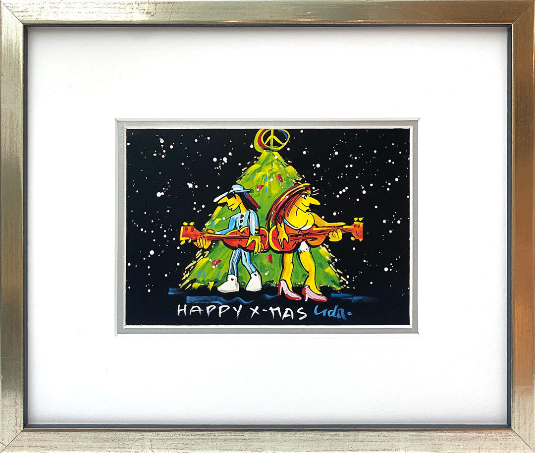 "Happy X-Mas" | Udo Lindenberg Miniprint