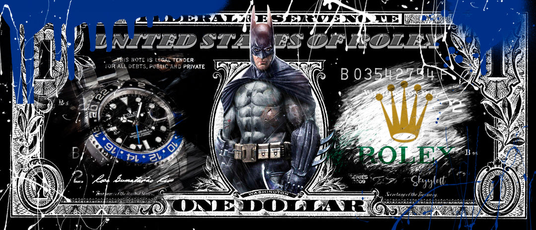 Skyyloft ROLEX BATMAN 2.0 DOLLAR – gerahmt