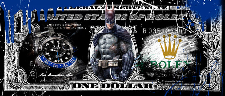 Skyyloft ROLEX BATMAN 2.0 DOLLAR – gerahmt