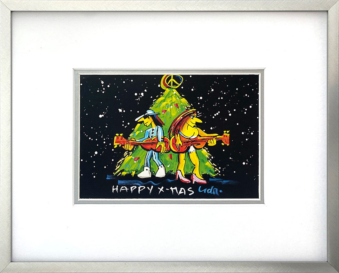 "Happy X-Mas" | Udo Lindenberg Miniprint