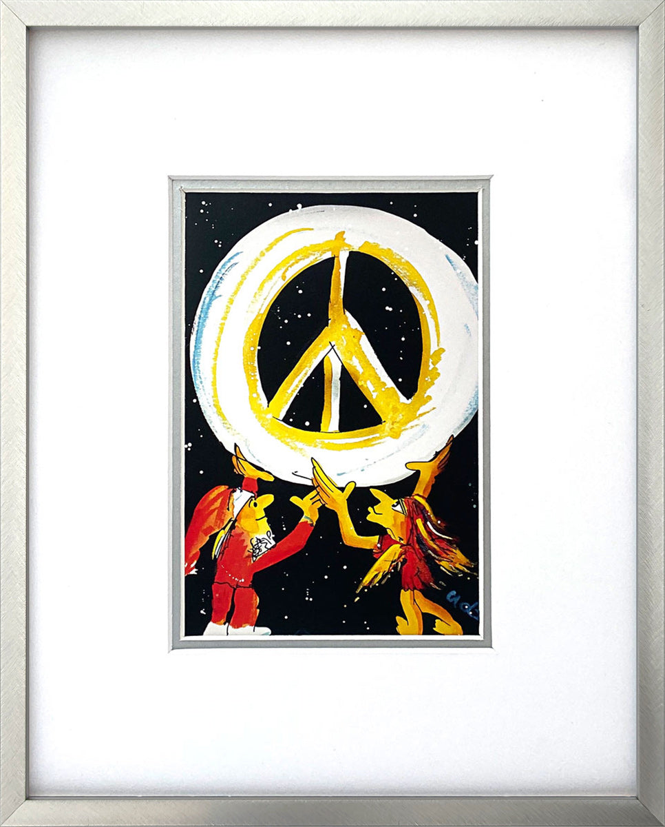 "Peace on Earth" | Udo Lindenberg Miniprint