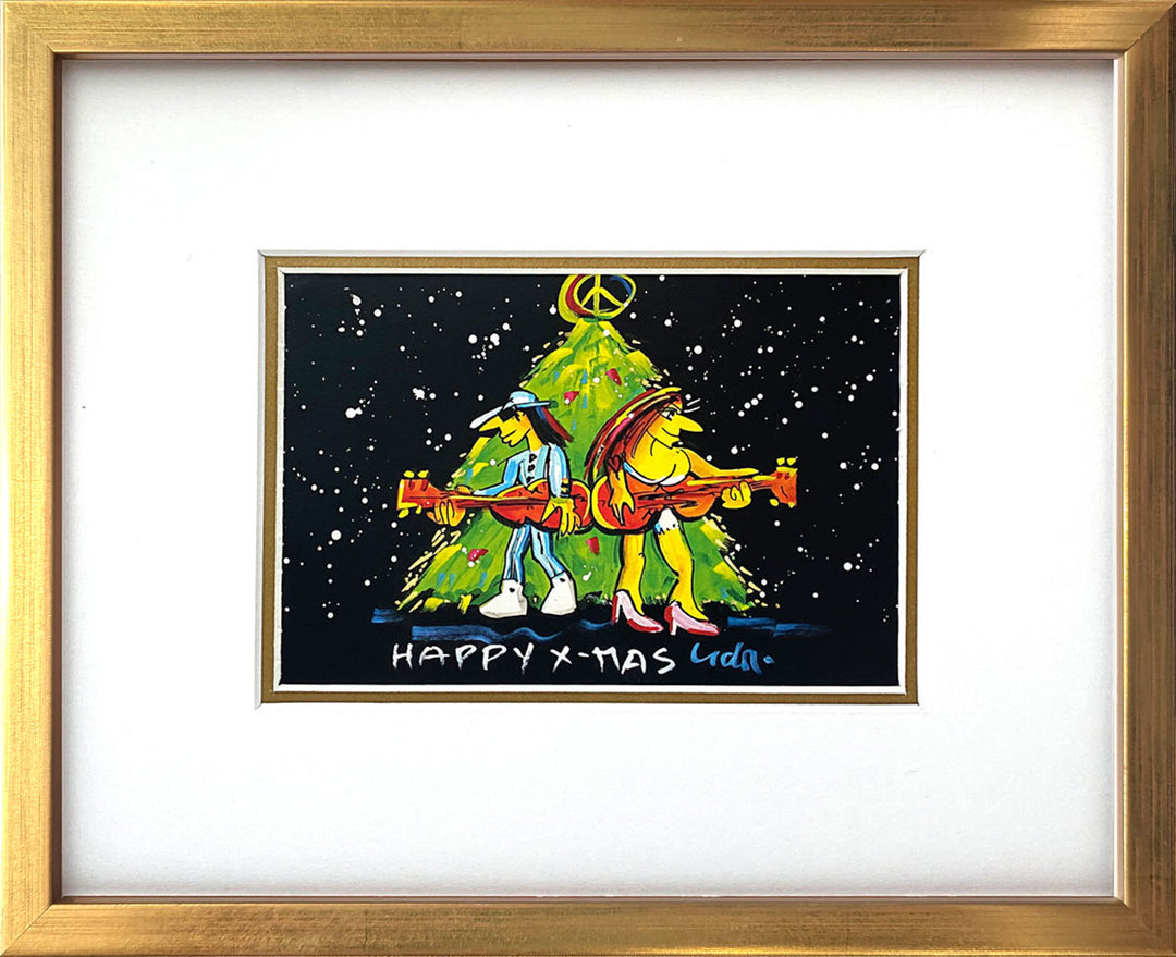 "Happy X-Mas" | Udo Lindenberg Miniprint