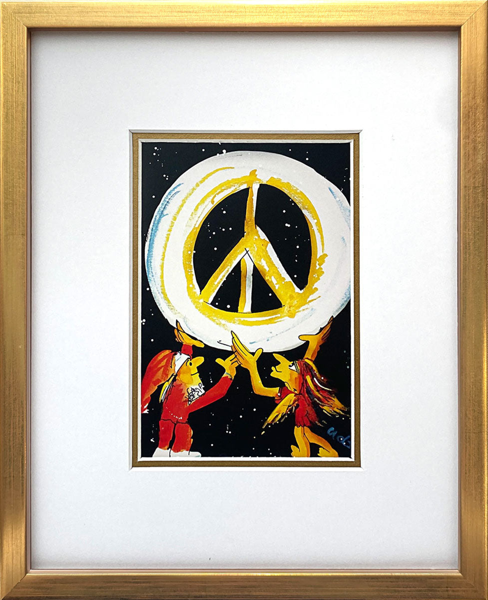 "Peace on Earth" | Udo Lindenberg Miniprint