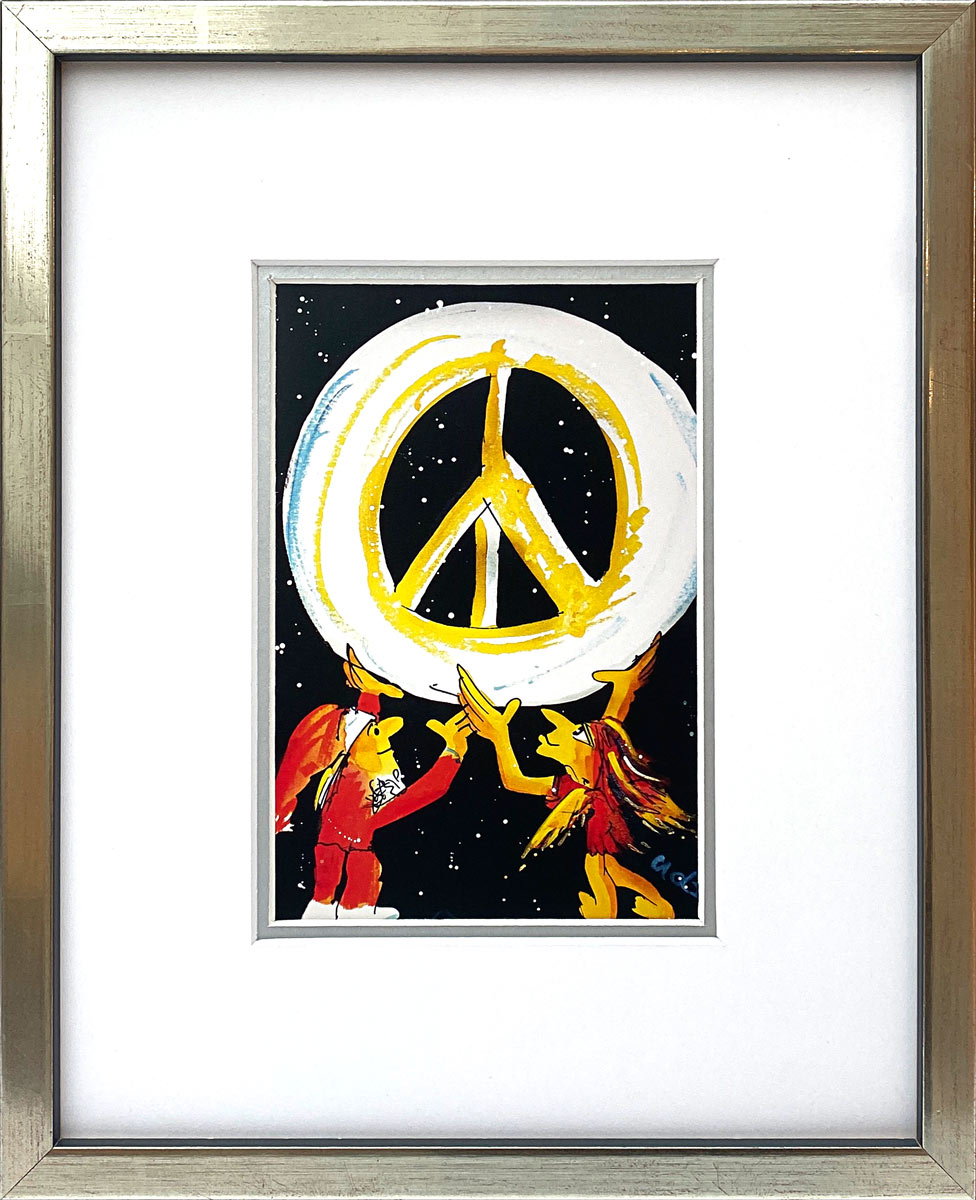 "Peace on Earth" | Udo Lindenberg Miniprint