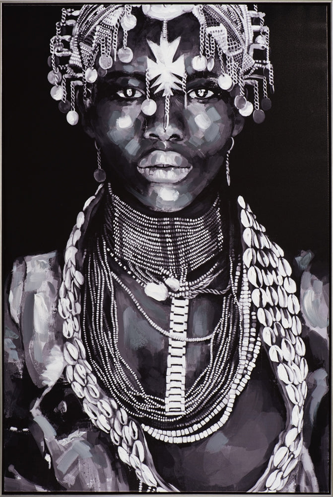 Afrikanische Schönheit mit Schmuck
