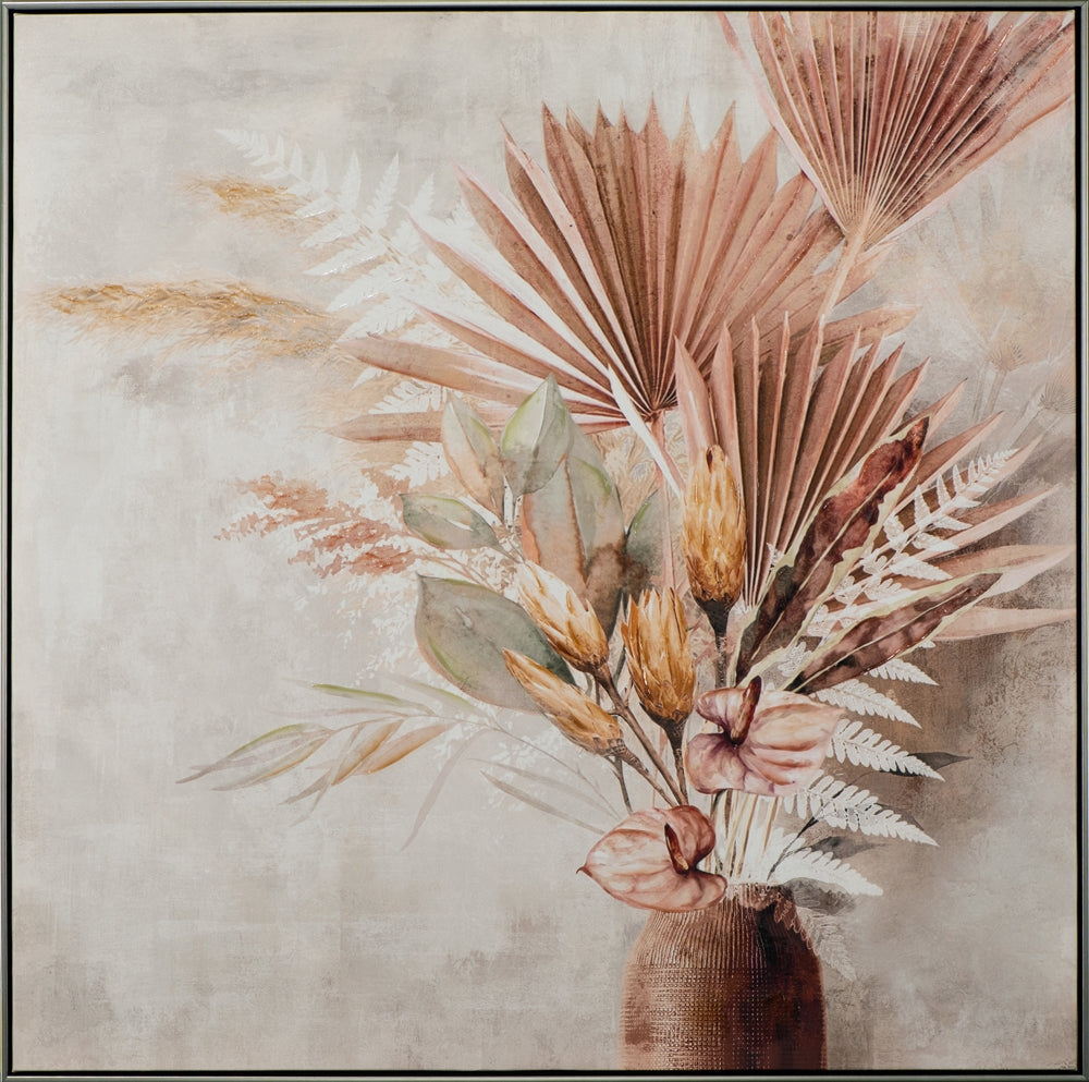 Palmblätter in Vase