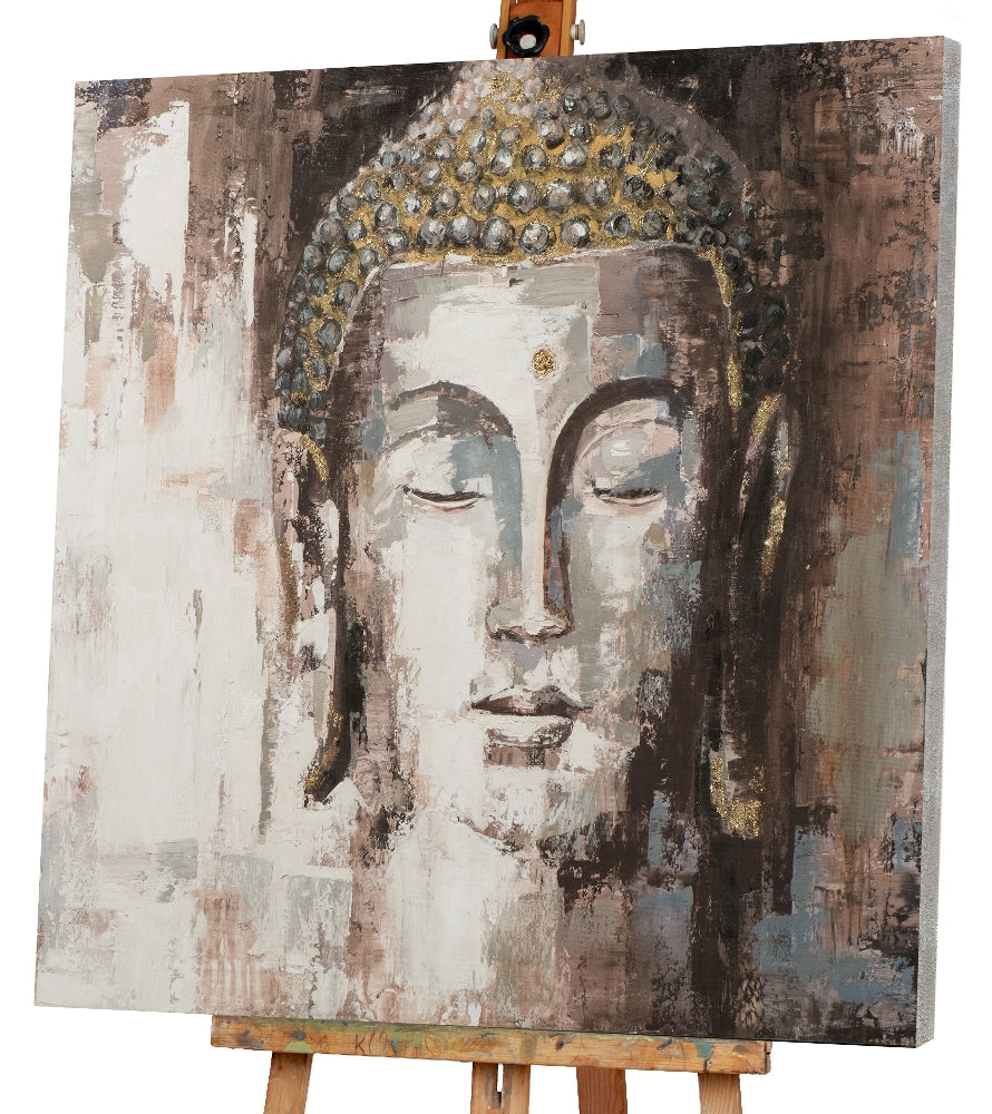 Buddha mit schmalem Gesicht