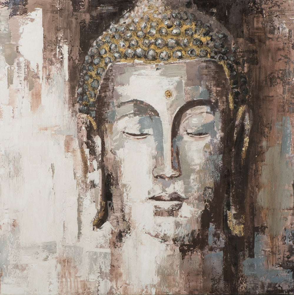 Buddha mit schmalem Gesicht