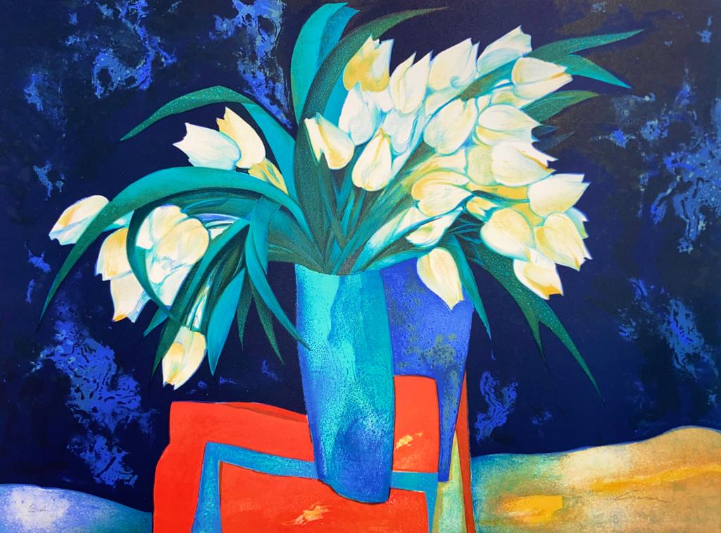 "Tulipes Blanches" | Claude Gaveau