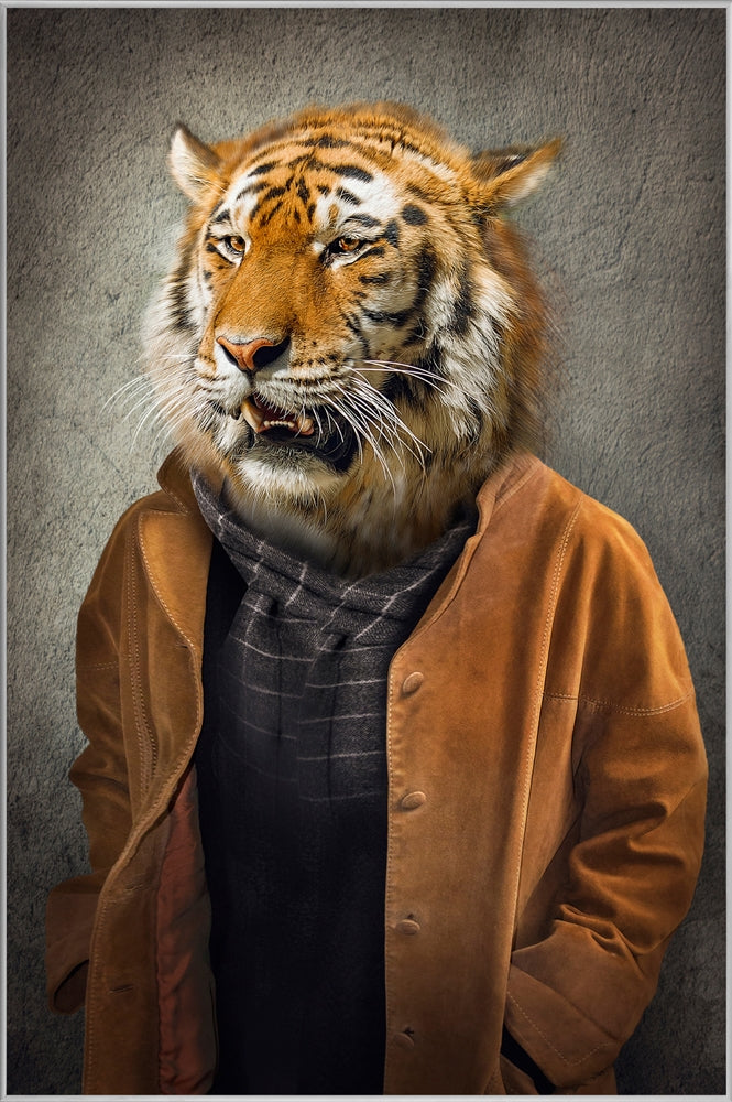 Akustikbild - Tiger im Mantel