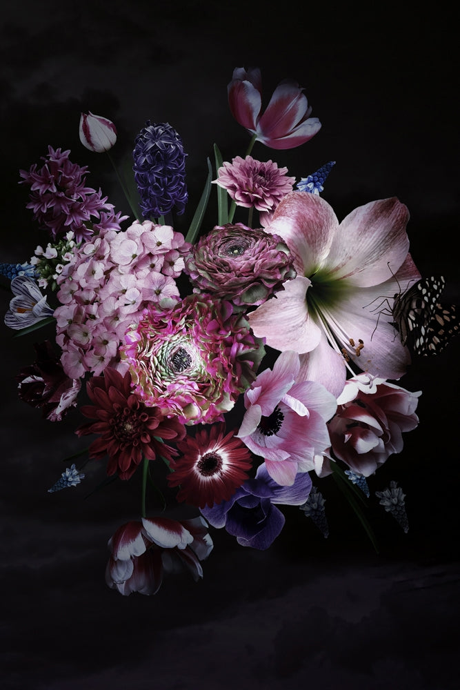 Akustikbild - Hübsches Blütenbouquet I