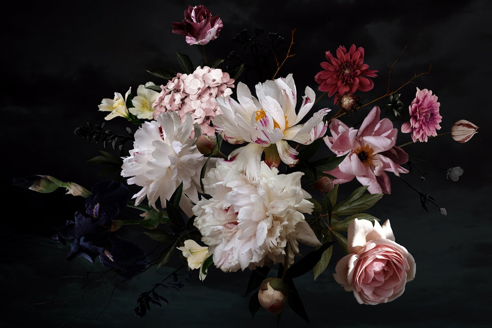 Akustikbild - Hübsches Blütenbouquet III