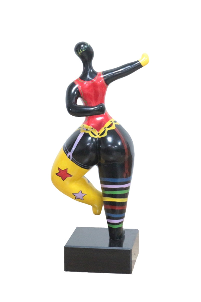 Hommage an Niki de Saint Phalle, Nana Stil "Balance"