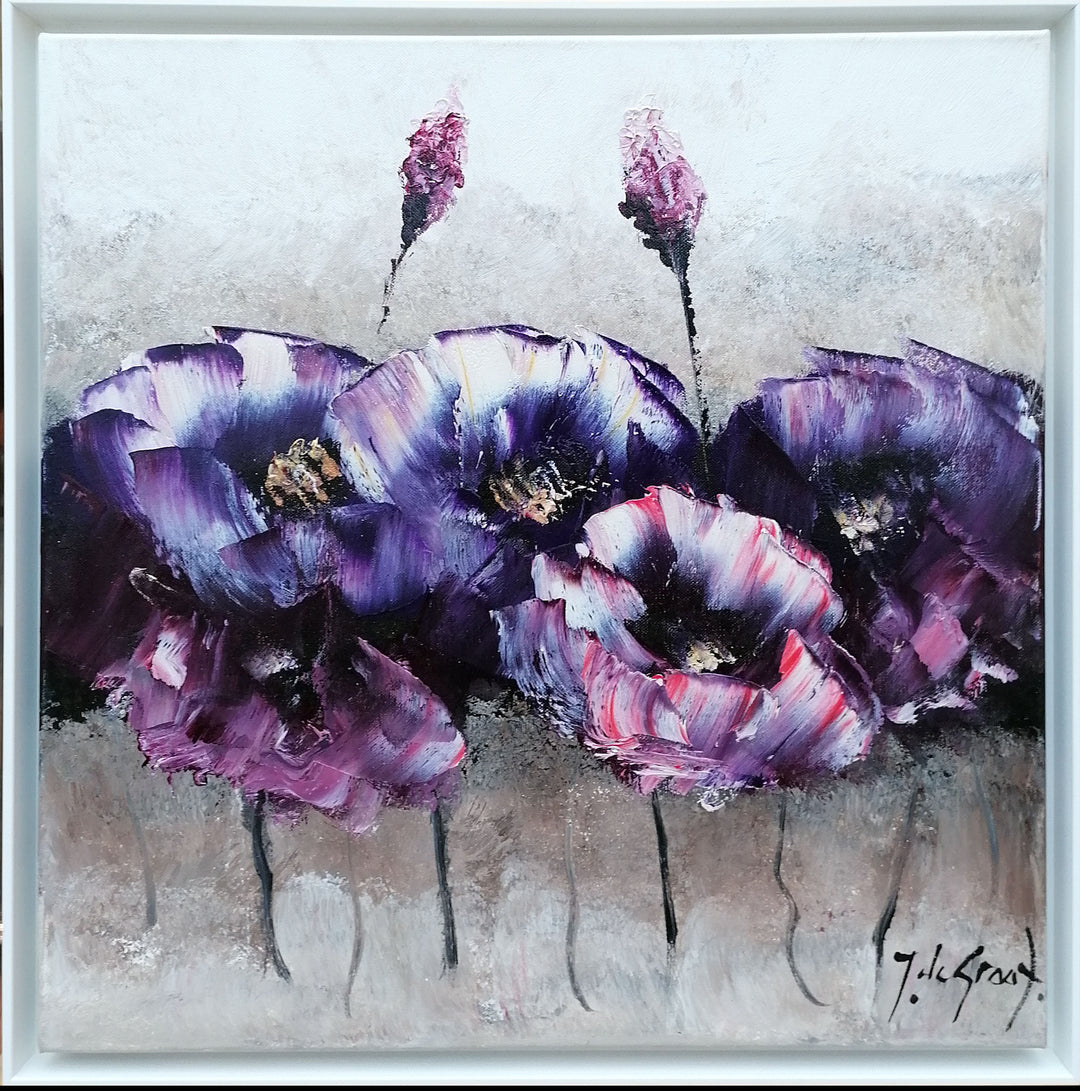 "Violette Blüten I" | Jochem De Graaf