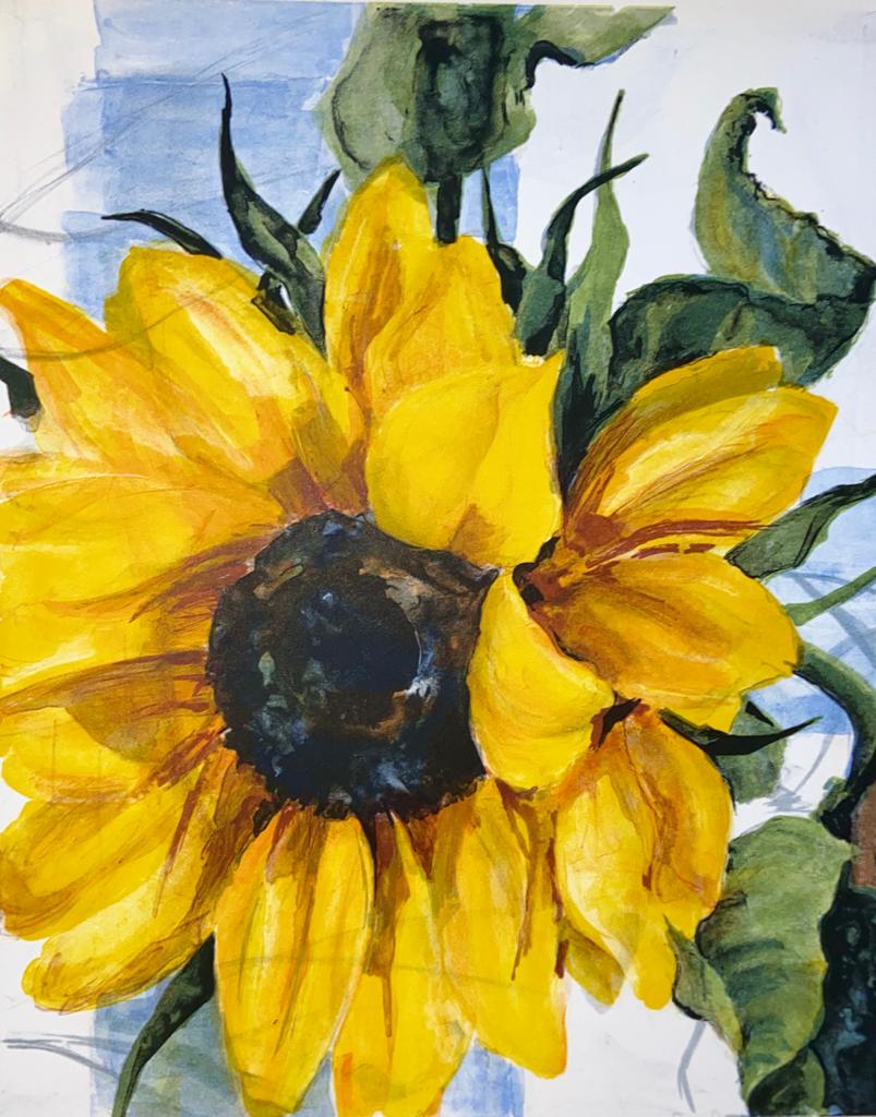 "Sonnenblume" | Gerda Nietzer