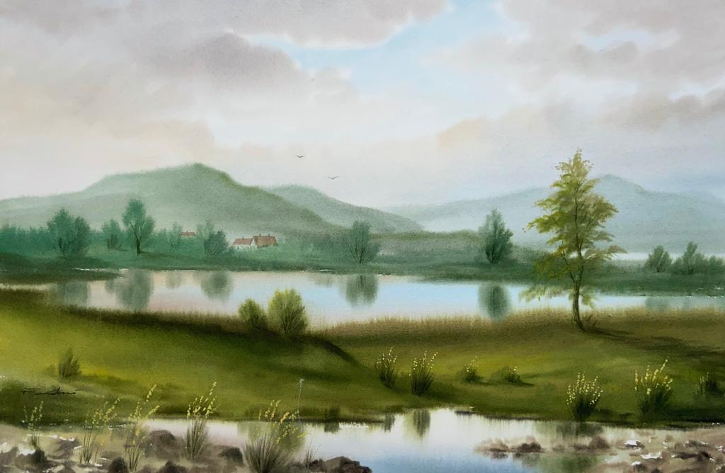 "Landschaft II" | Ferenc Dezsö