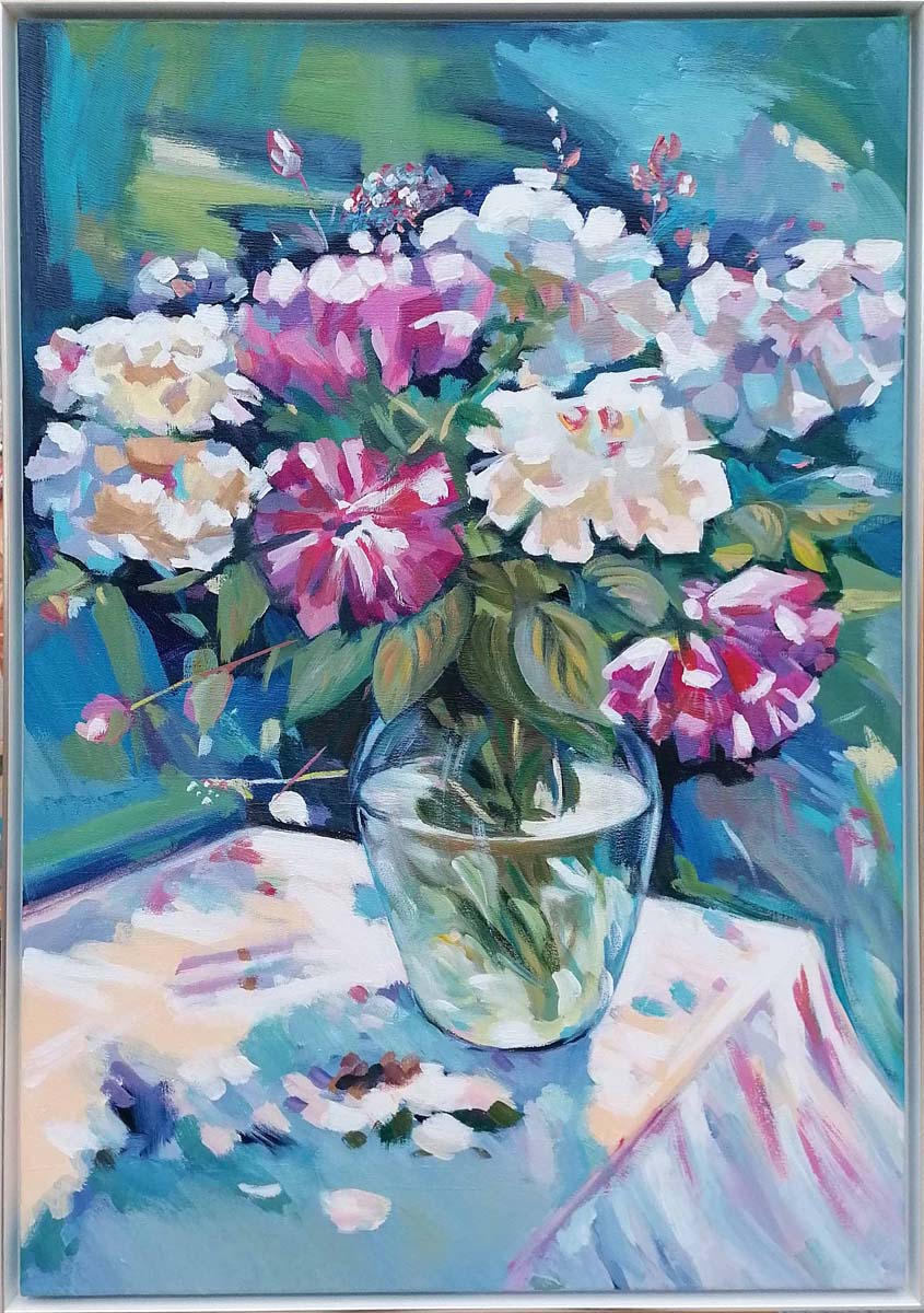 "Blumenvase" | Valerius Merker