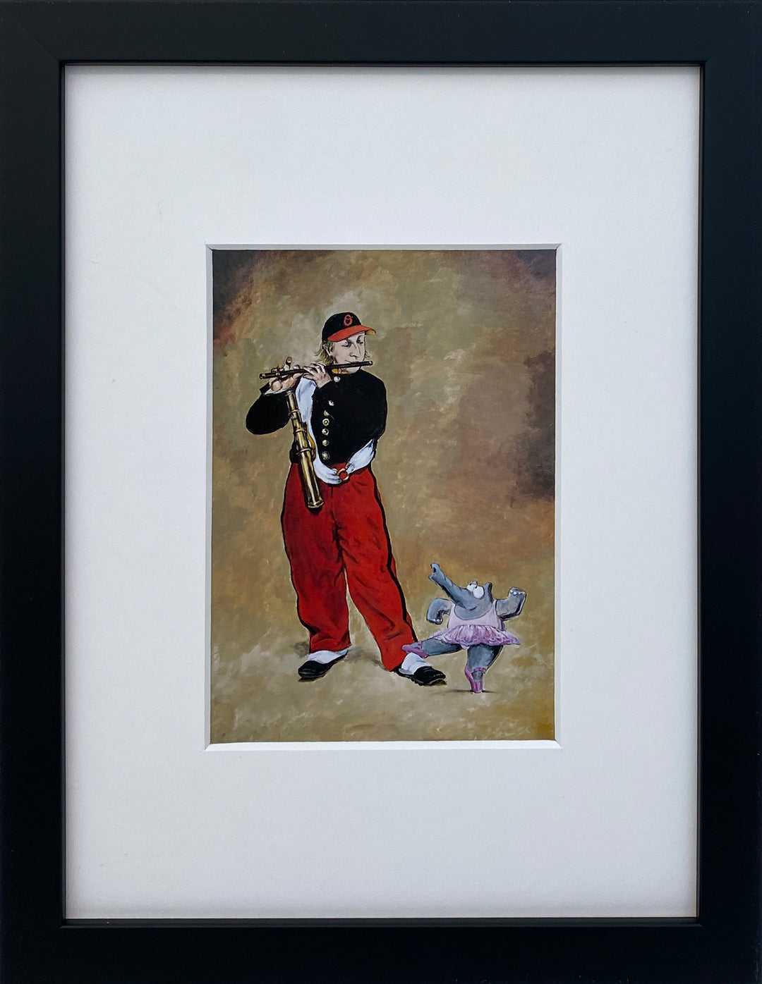"The Queer Piper" | Otto Waalkes Miniprint