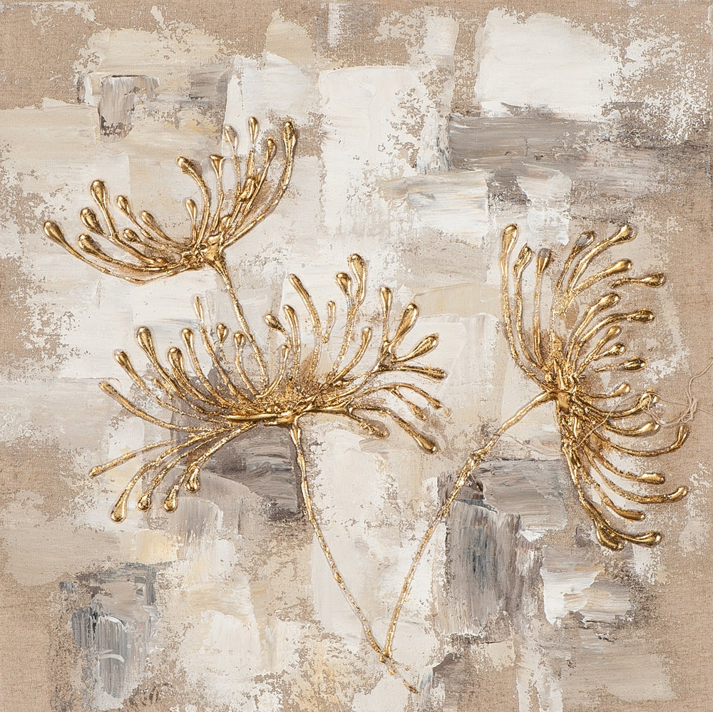 Chrysanthemen in gold